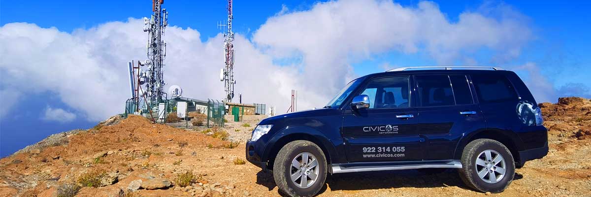 16 Centros de Emisión WiMax en Tenerife y 8 en Lanzarote