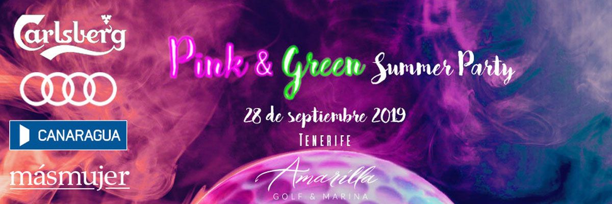 Éxito en la convocatoria para la Pink & Green Summer Party